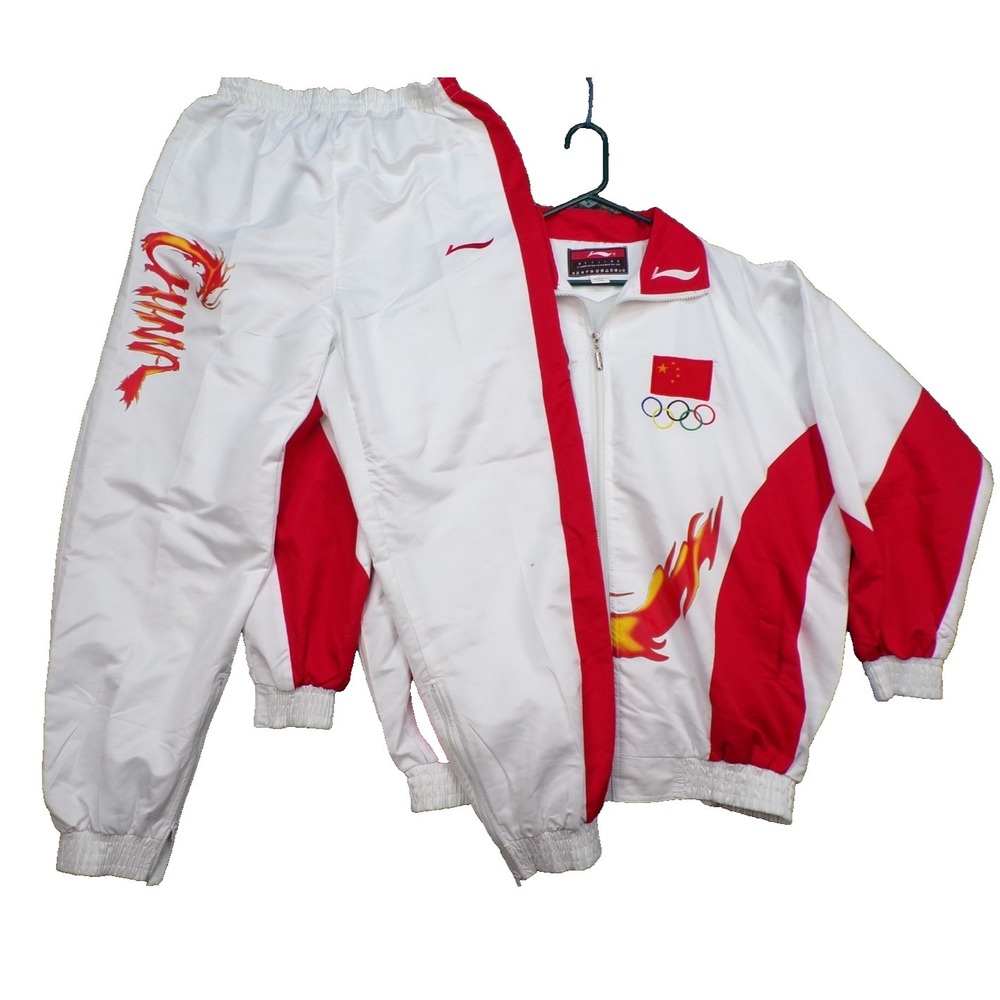 Beijing 2008 Olympics Team China Cultural Track Jacket 3XL Li-Ning